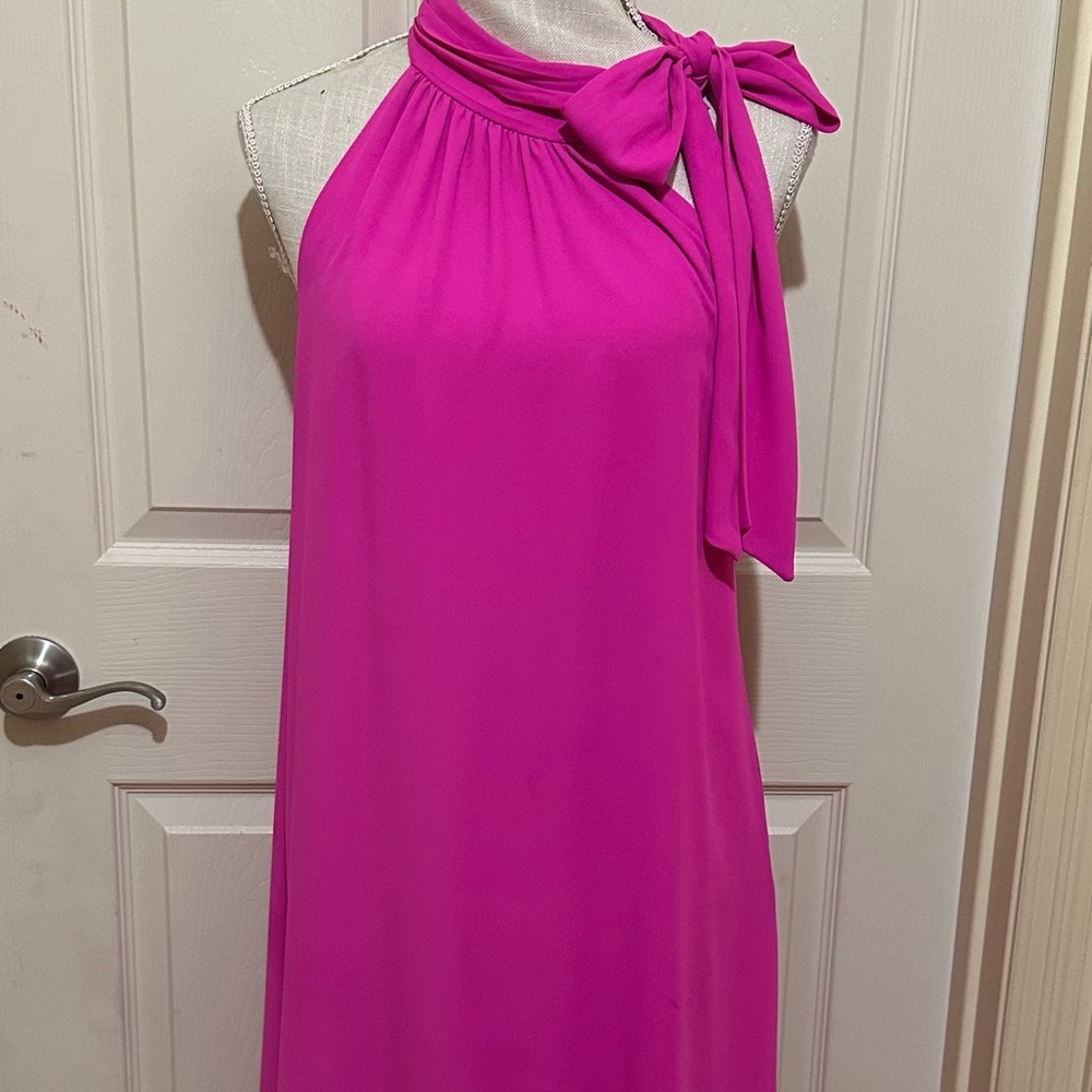 CeCe hot pink dress